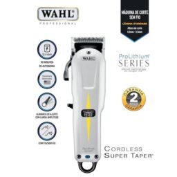 MAQUINA CORTE SUPER TAPER CORDLESS WAHL S/ FIO