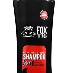 SHAMPOO 3 EM 1 300ML FOX FOR MEN