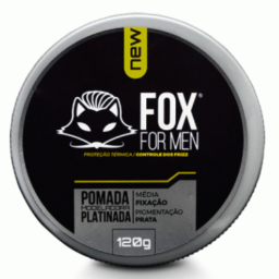 PASTA PLATINADA 120G FOX FOR MEN