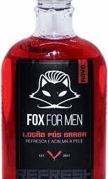 LOÇÃO PÓS – BARBA 240ML(VERMELHA) FOX FOR MEN